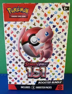 Pokemon TCG 151 Booster Bundle - 6 Packs - SEALED - Image 1