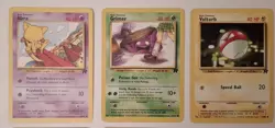 Pokemon - 9 x Team Rocket Cards- Non Holo - Vintage WOTC - NM - Image 3