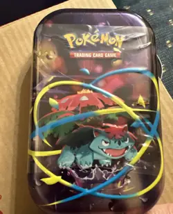 Pokemon Mega Heroes Mini Tin [Mega Venusaur] Mega Evolution MEG *Factory Sealed* - Image 1