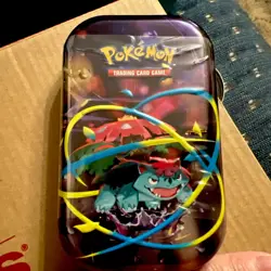 Pokemon Mega Heroes Mini Tin [Mega Venusaur] Mega Evolution MEG *Factory Sealed* - Image 2