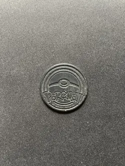 Bulbasaur Pokemon Coin Small 2004 Plastic Token Kanto Starter Green SHINY - Image 2