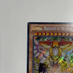 YuGiOh! Sophia, Goddess Of Rebirth HA07-EN055 1st Edition LP - Image 4
