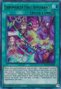 Yugioh! HP Libromancer First Appearance - BACH-EN090 - Ultra Rare - 1st Edition - Image 1