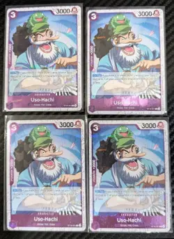 Uso-Hachi Playset - ST18-001 x4 - PRB02 Pirate Foil - One Piece TCG - English - Image 1