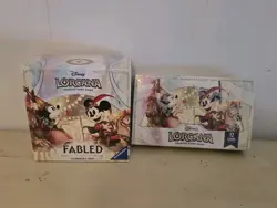 Disney Lorcana TCG: Fabled Booster Box 24 Booster Packs & Illumineer's Trove - Image 1
