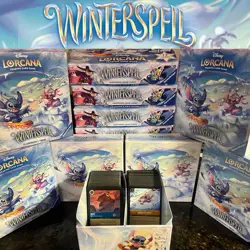 Disney Lorcana Winterspell 333 Super Rare & Rare Lot - Complete Your Playset - Image 1
