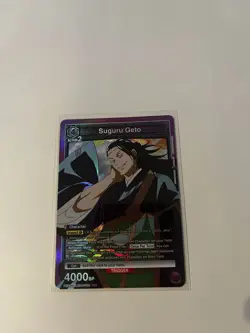 Union Arena Suguru Gato EU03BT/JJK-1-069 Pack Fresh English SR Secret Rare - Image 1