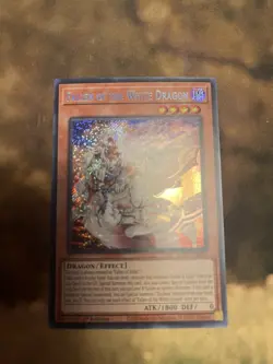 Konami Fallen of the White Dragon 1st Edition Holo Effect Card BYST-EN024 - Image 1