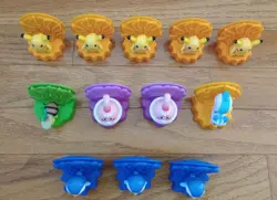 2008 Pokemon Card Holders Burger King Pikachu Pachirisu Turtwig Happiny Piplup - Image 3