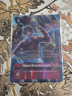Digimon Card Game Liberator Debugger Set PB-22 Owen Dreadnought BT21-081 - Image 1