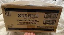 One Piece Card Game OP-13 Carrying On His Will Booster Box Case SEALED English - Image 2
