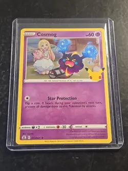 NM Cosmog 013/025 25th Anniversary Celebrations Holo Pokemon Card - Image 1