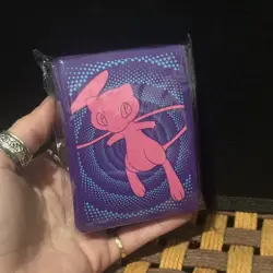 Pokemon TCG Fusion Strike ETB Mew Card Sleeves Pack of 65, Sealed - Image 1