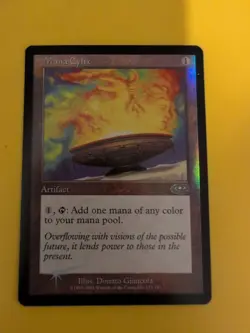 Mana Cylix. Artifact. MTG Card. Planeshift.OLD VINTAGE FOIL - Image 1