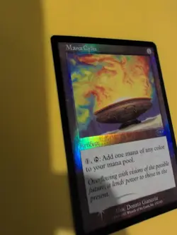 Mana Cylix. Artifact. MTG Card. Planeshift.OLD VINTAGE FOIL - Image 4