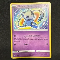 Pokemon TCG Shining Mew Holo Rare Card 40/73 Shining Legends - Image 1