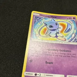 Pokemon TCG Shining Mew Holo Rare Card 40/73 Shining Legends - Image 2