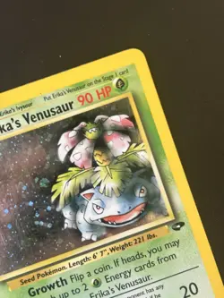 Pokemon Erika's Venusaur Holo Rare TCG Card 4/132 Gym Challenge 90 HP Stage 2 - Image 3