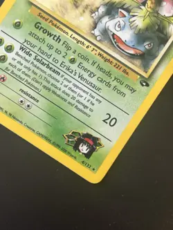 Pokemon Erika's Venusaur Holo Rare TCG Card 4/132 Gym Challenge 90 HP Stage 2 - Image 4