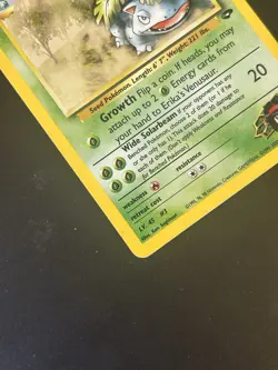 Pokemon Erika's Venusaur Holo Rare TCG Card 4/132 Gym Challenge 90 HP Stage 2 - Image 5