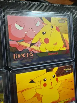LOT OF 7 Vintage Chrome 1992-1993 Topps Pikachu's Vacation Promo Cards *BTX - Image 3