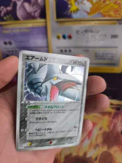 Pokemon Karte Card Holo Panzaeron Skarmory Ex Deoxys Clash Blue Sky japanese Exc - Image 2