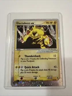 Pokemon TCG Electabuzz EX Holo Ultra Rare Card Ruby and Sapphire 97/109 - Image 2