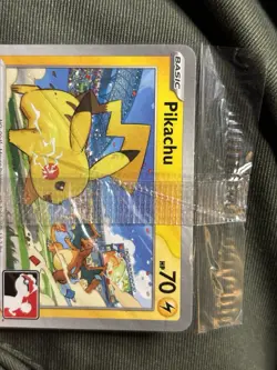 SEALED Pikachu SVP101 Black Star SV Promo Play League Pokemon Card TCG Mint - Image 5