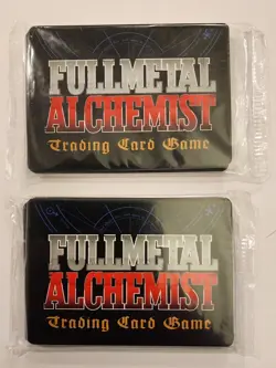 Fullmetal Alchemist Trading Card Game Promo, 2 Packs SEALED - Image 1
