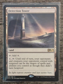 MTG: Detection Tower (Core Set 2019)(RARE) - Image 1