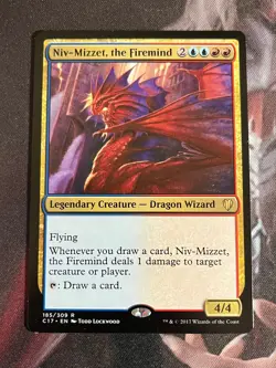 MtG Custom Commander / EDH Dragons Deck - Niv-Mizzet, the Firemind - Bracket 2 - Image 1