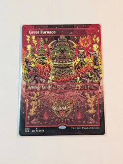 Great Furnace Secret Lair Drop Regular - Artifact Land - MTG - Image 1