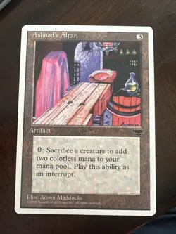 MTG LP ASHNOD'S ALTAR Chronicles Vintage 1995 Commander EDH Artifact Legacy - Image 1