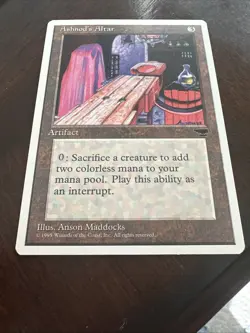MTG LP ASHNOD'S ALTAR Chronicles Vintage 1995 Commander EDH Artifact Legacy - Image 5