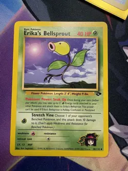 Pokemon Erika's Bellsprout - WOTC Gym Challenge Uncommon 38/132 Unlimited 2000 - Image 1
