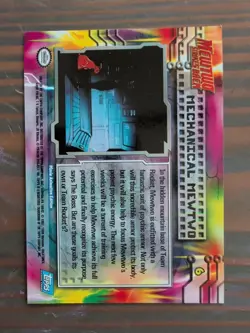 Pokemon TCG Mechanical Mewtwo Pokemon Topps Mewtwo Strikes Back 6 - Image 2