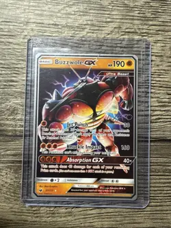 Pokemon TCG Buzzwole GX 57/111 World Championships 2018 Regular Ultra Rare - Image 1