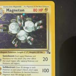 Pokemon Vintage Holo Magneton Fossil 11/62 WotC 1999 - Image 3