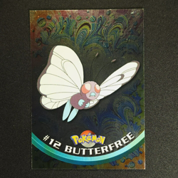Butterfree #12 - Topps Series 1 - NM - Chrome - Pokemon - Image 1