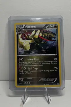 Haxorus BW57 Black & White Black Star Promo Pokemon 2012 - Image 1
