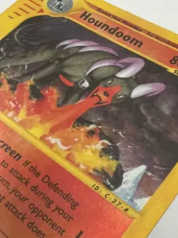Houndoom 014/147 Aquapolis Regular Pokemon Vintage 2002 TCG - Image 2