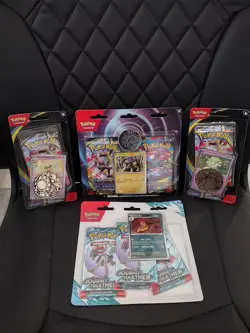 (LOT OF 4) Pokemon Mega / Phantasmal Flames (Raikou) Blister & Journey together - Image 1