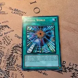 Malefic World ymp1-en008 Ltd Ed (LP) Secret Rare Yu-Gi-Oh! - Image 1