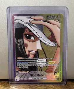 One Piece TCG Nico Robin OP09-062 Leader Parallel Alternative Art English NM - Image 1