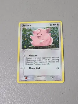 Pokemon Card - Clefairy FireRed & LeafGreen 59/112 Common Reverse Holo - LP - Image 1