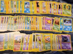 200+ Vintage Pokemon Card Lot - WotC Base Set Jungle Fossil - Charmander Eevee - Image 4