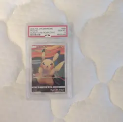 Pokemon Pikachu Munch: A Retrospective Promo #288 2018 PSA 10 Japanese Card - Image 1