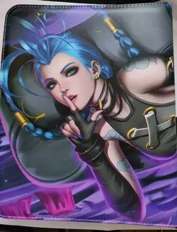 Jinx Arcane LOL League of Legends Binder 9 Card - Image 1