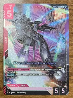 Providence Gundam - GD03-033 LR Gundam Card Game - English - Image 1