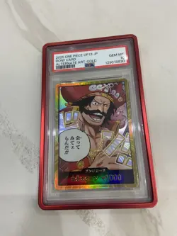 PSA 10 DON!! Card Gol D. Roger Super Parallel Gold 2025 ONE PIECE Card Japanese - Image 1